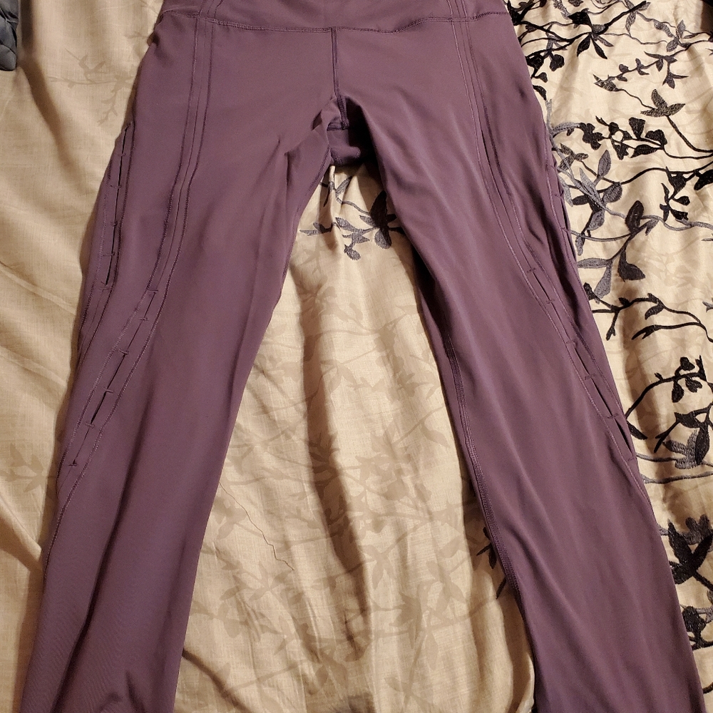 Purple Yoga Pants